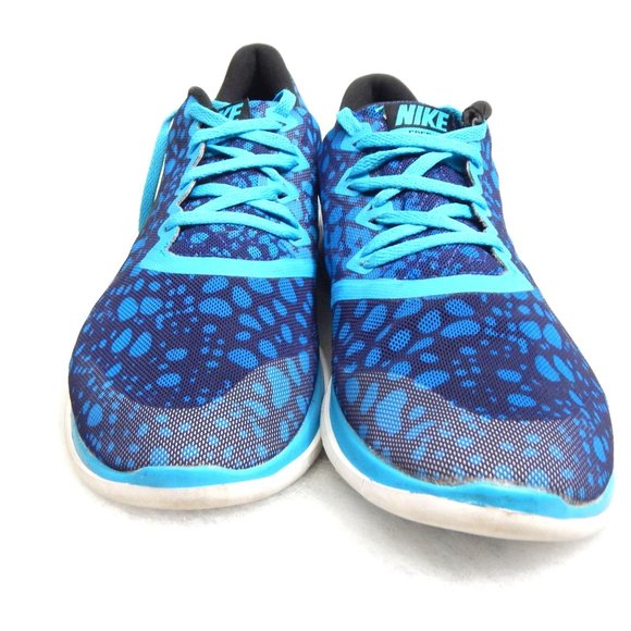 Nike Free 4.0 Barefoot Ride Running Shoes Mens Blue Navy 729818-401 main image 9